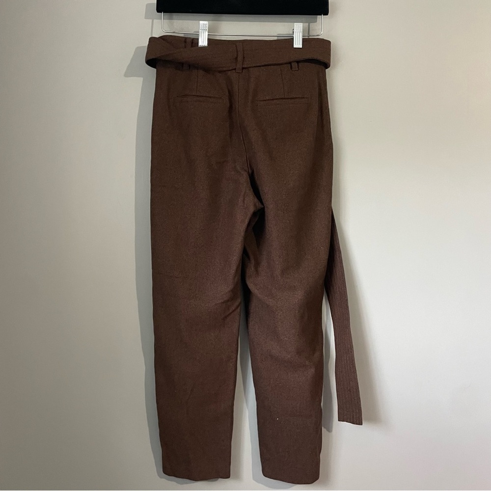 Artizia Wilfred New Tie-Front Jallade Wool Pants size 4 - Picture 5 of 10